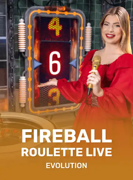 Live-игра FireBall Roulette от Evolution